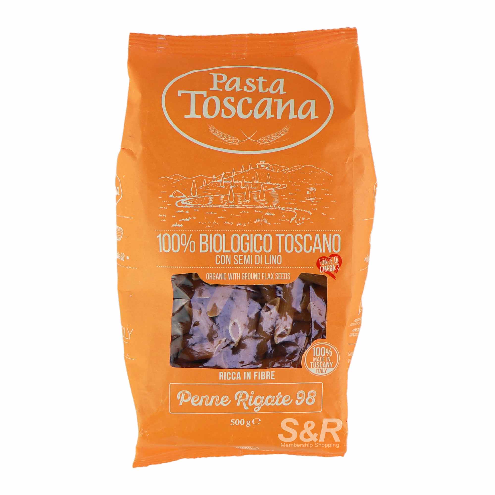 Pasta Toscana Penne Rigate 98 500g